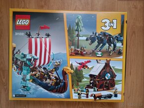 LEGO Creator 31132 Vikingská loď a mořský had - 2