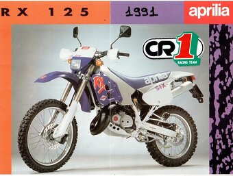 Boční plasty Aprilia RX 125 ročník 1991-1997 - 2