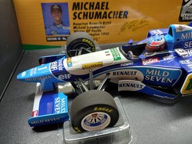 F1 BENETTON B195 MILD SEVEN PACIFIC 1995 SCHUMACHER 1:18 - 2