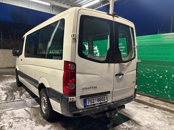 VW Crafter 9 míst 2.5 TDI 100 kW L2H2, po servisu - 2