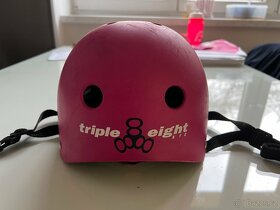 Triple Eight - Lil 8 Dual Certified Helmet EPS Liner Neon Pi - 2