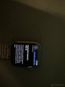 Apple Watch 9 LTE stainless steel, 45mm, 3 měsíce staré - 2