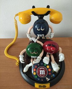 Retro telefon M&M´s - 2