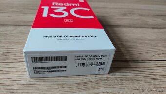 Xiaomi Redmi 13C 5G- Black 4GB/128GB-Nový nevybalený - 2