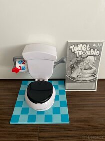 Hra- Hasbro Toilet Trouble Game - 2