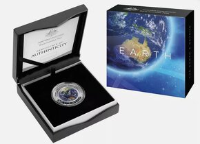 KOMPLETNÍ SADA STŘÍBRNÝCH MINCÍ 4 X 1 OZ EARTH & BEYOND - 2