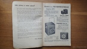 Foto katalog na r.1940, rarita v češtině - 2