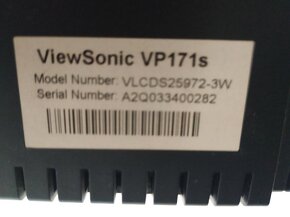 Monitor ViewSonic VP171s - 2