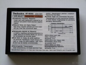 audio kazeta TECHNICS XA 60 + XA 90 - 2