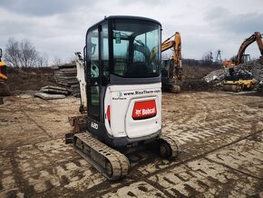 Minibagr bagr Bobcat e20 jak yanmar,kubota - 2