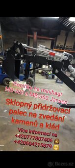 Doplňky ny Minibagr MB-300 i 360 - 2