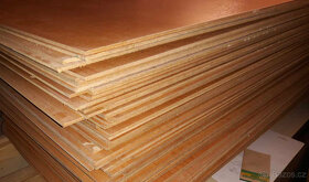 Sololit deska 122x43cm s imitací dřeva mahagon - 2