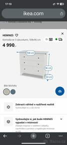 Ikea komoda hemnes bila - 2