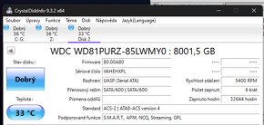 30x 8TB 8WD81PURZ Purple určený pro dohledové systémy - 2