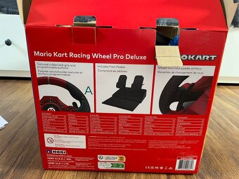 Prodám herní volant Hori Mario Kart Racing Wheel Pro Deluxe - 2