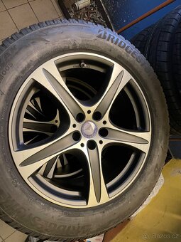 Disky 19” Mercedes Ronal 5x112 s pneumatikami Bridgestone - 2