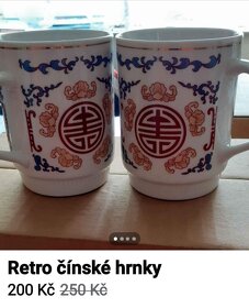 Čínské retro hrnky - 2