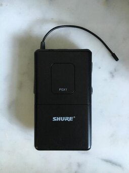 Mikrofon Shure WH20  a Vysílač Shure PGX-1 - 2