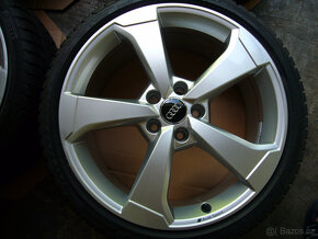 ZIMNÍ ALU KOLA ORIG.Audi Sport 19" 5x112 8" et-49,stř.-57,1 - 2