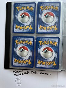 Kusové Pokémon VINTAGE karty (KARTY STARÉ PŘES 20LET)(3) - 2