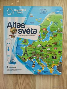 Albi Atlas světa + Kouzelné pero - 2