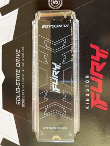 Prodám SSD Kingston FURY Renegate 1TB NVMe - 2