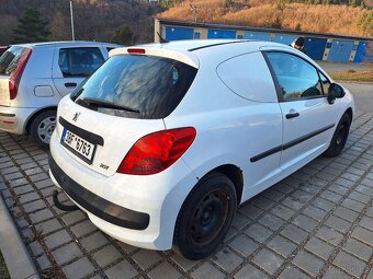 Užitkový automobil Peugeot 207, STK do 9/2026 - 2