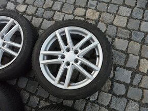 ALU KOLA + ZIMNÍ PNEU ŠKODA 17"VW SEAT 205/50R17 - 2