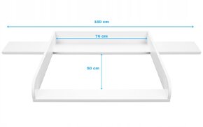 Přebalovací pult na komodu Hemnes Ikea - 2