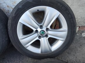 17"letní alu sada 5x112 origo Škoda Yeti Octavia 2 Scout - 2