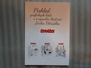 Strážci + grafický list J.Petráčka-komiks - 2