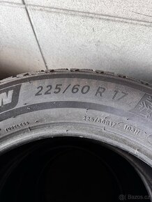 Zimní pneu  michelin pilot alpin 5 suv 225/60 r17 - 2