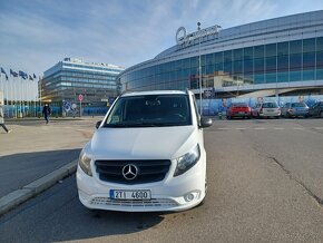 Pronájem dodávky Praha, Mercedes-Benz, Vito, 9 míst - 2