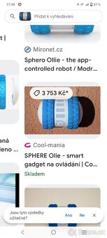 Jezdící Robot ollie ovládání přes aplikaci - 2