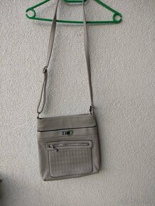 Crossbody béžová kabelka - 2