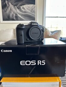 Canon EOS R5 45,0MP-Černý pouze tělo - 2