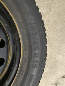 4x R15 zimni kola Hyundai ix20 + pneu Michelin Alpin 5 - 2