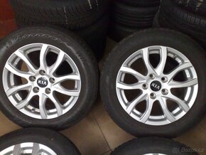 alu kola 5x114,3 r16 original kia zimaky 205/60/16 - 2