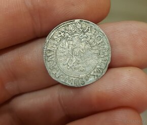 Stříbrný 3 krejcar Ferdinand II. 1624 Praha mincm. Suttner - 2