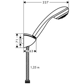 Hansgrohe Crometta 85 sprchová souprava s 50% slevou - 2