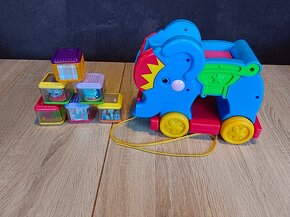 Fisher Price Slon+6 kostek - 2