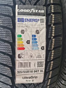 Nové zimní pneu Goodyear Ultragrip 205/55/16 94T XL - 2