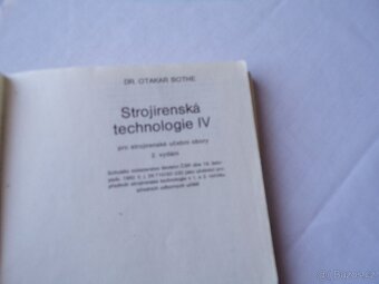 Strojírenská technologie IV - 2