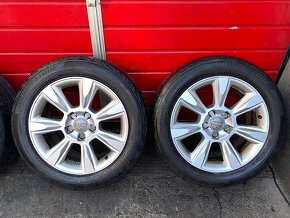 ALU kola Audi 17" 8J ET26 + letní 225/55/R17 - 2