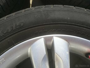 Originál lité kola Hyundai Ix 35 + letní pneumatiky Hankook - 2