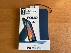 Cellularline pouzdro pro Apple iPad Mini (2021), modrá - 2