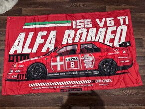 Vlajky/bannery Alfa Romeo 150x90cm - 2