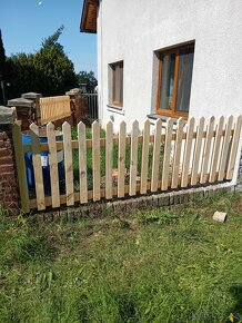 Dřevěný plot - 2
