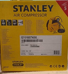 Bezolejový kompresor Stanley Air Kit 8 - 2