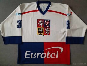 Hokejový dres Dominik Hašek Česká republika Nagano 1998 - 2